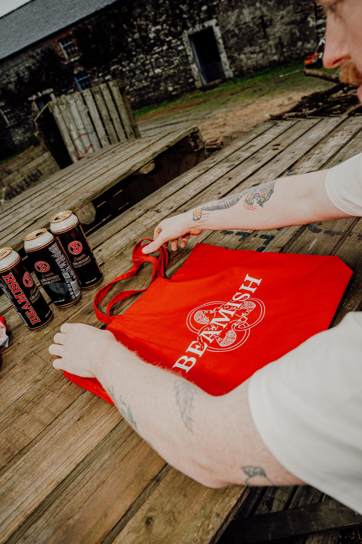 beamish tote bag