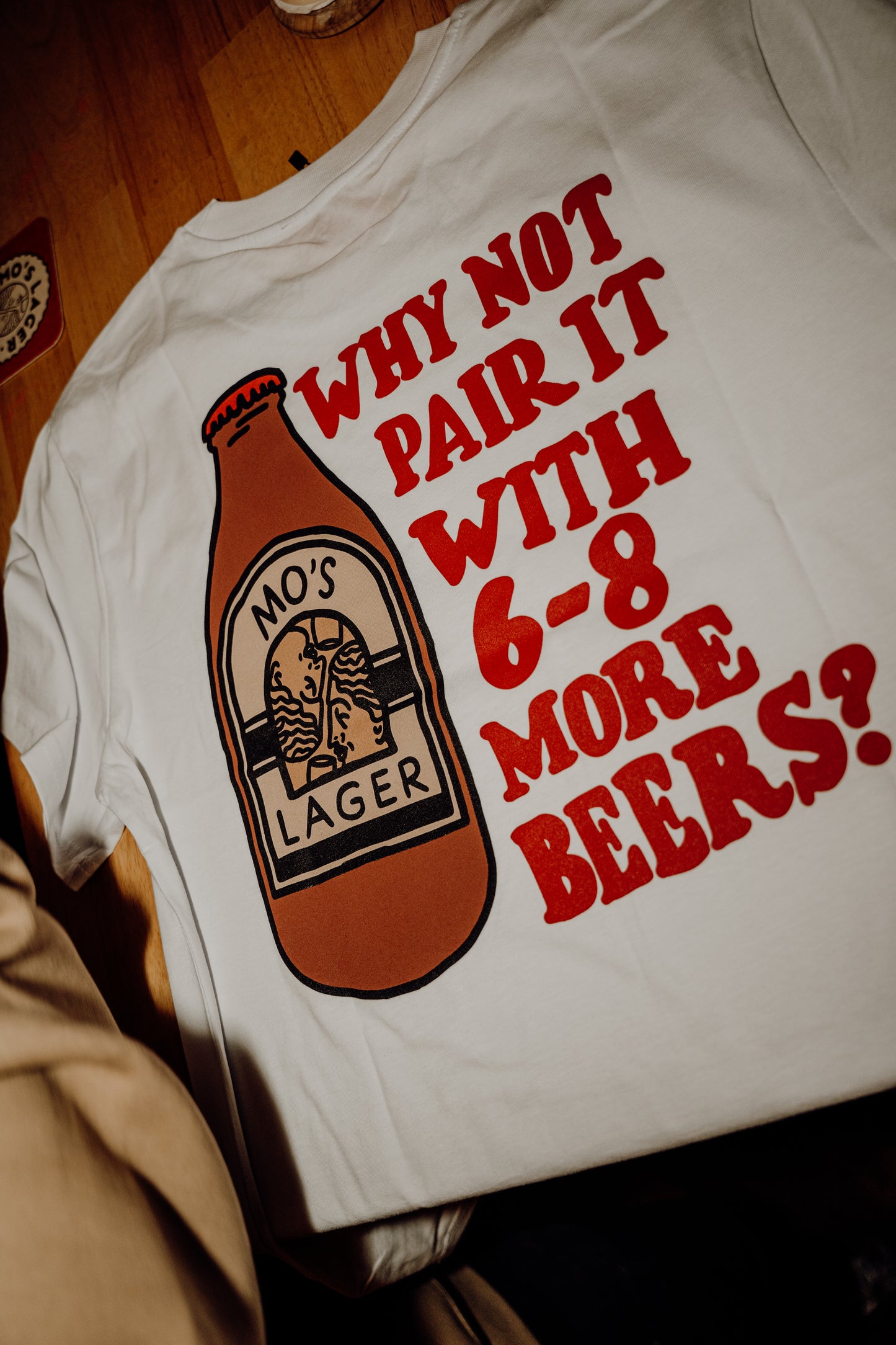 6-8 MORE PINTS TEE