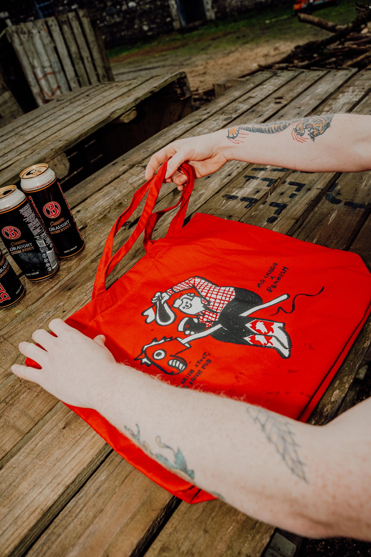 beamish tote bag