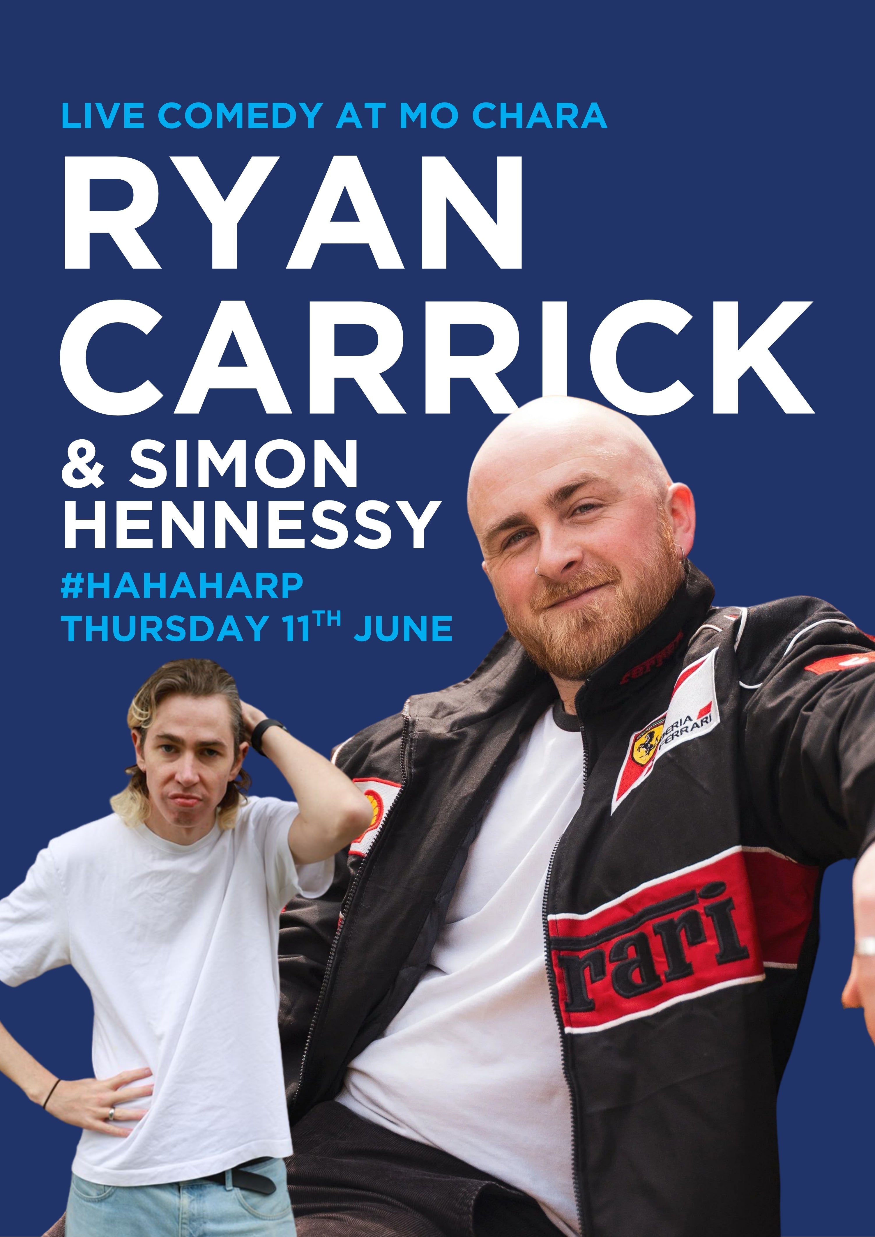 hahaharp: Ryan carrick & Simon Hennessy