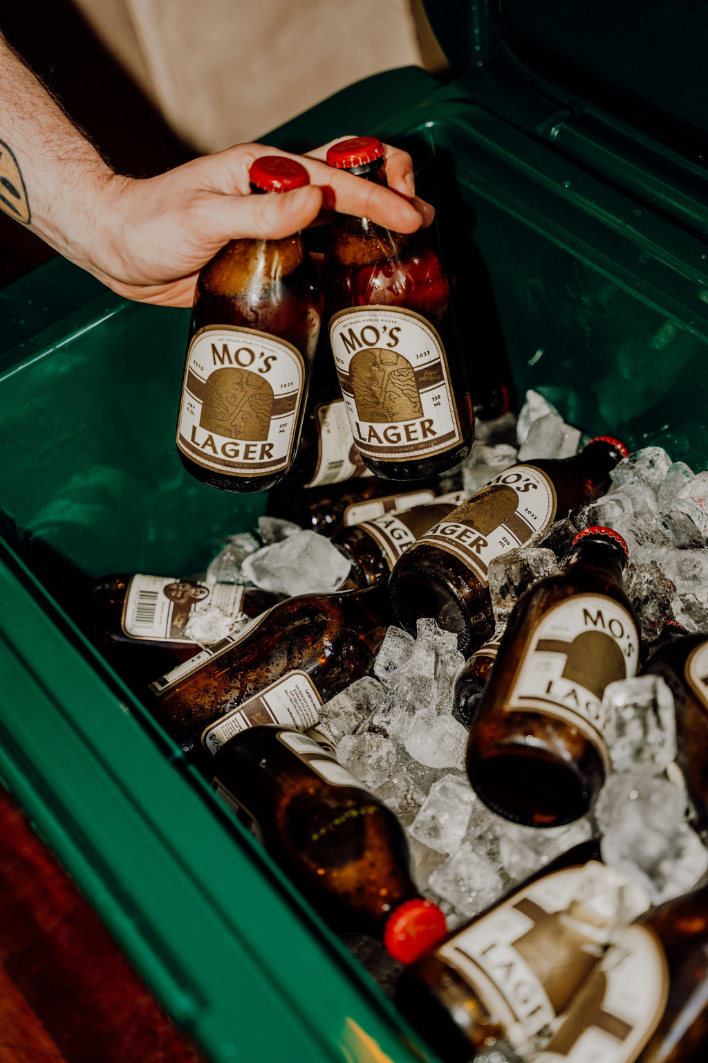 half case of 12 stubbies