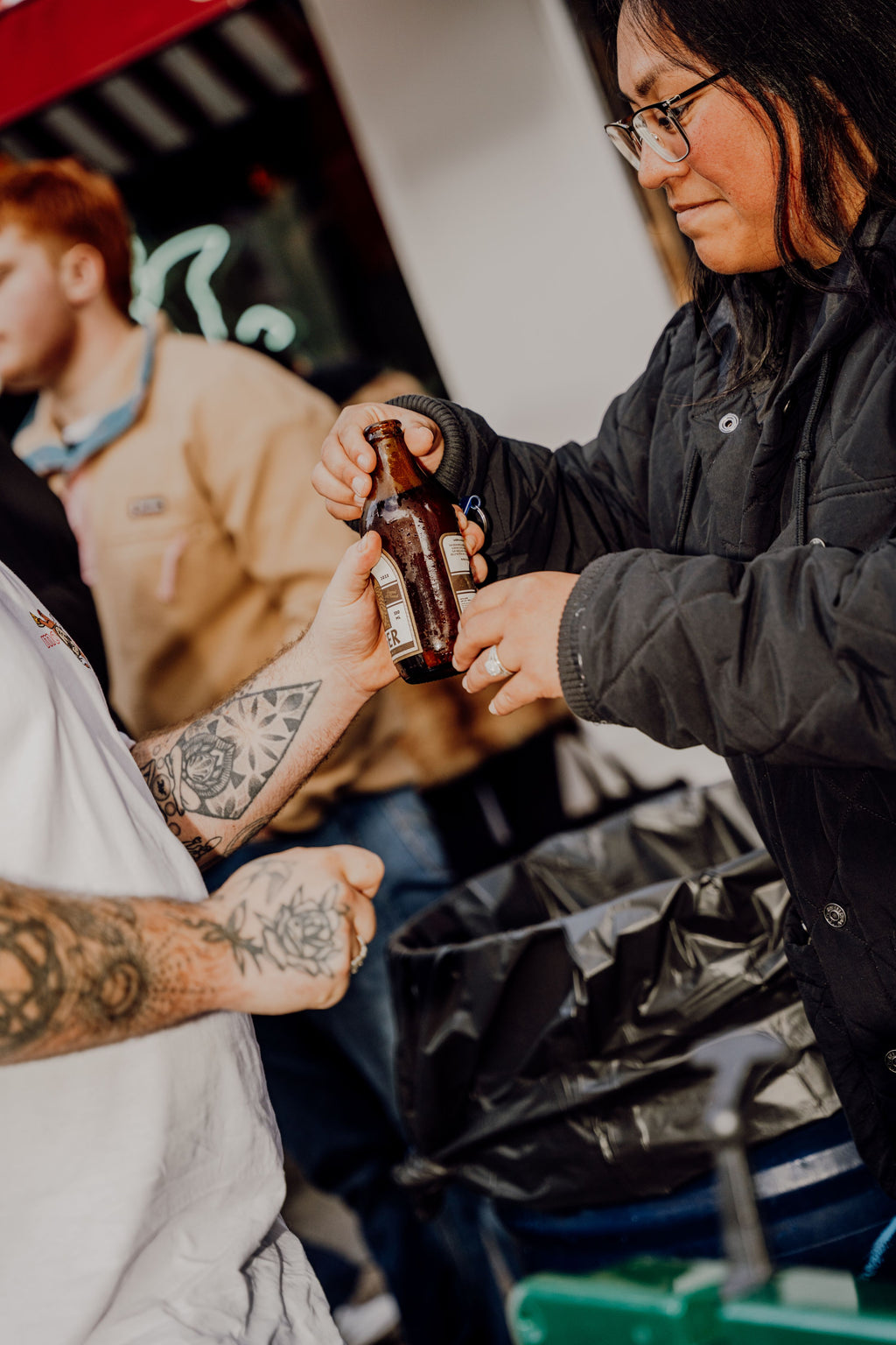 half case of 12 stubbies