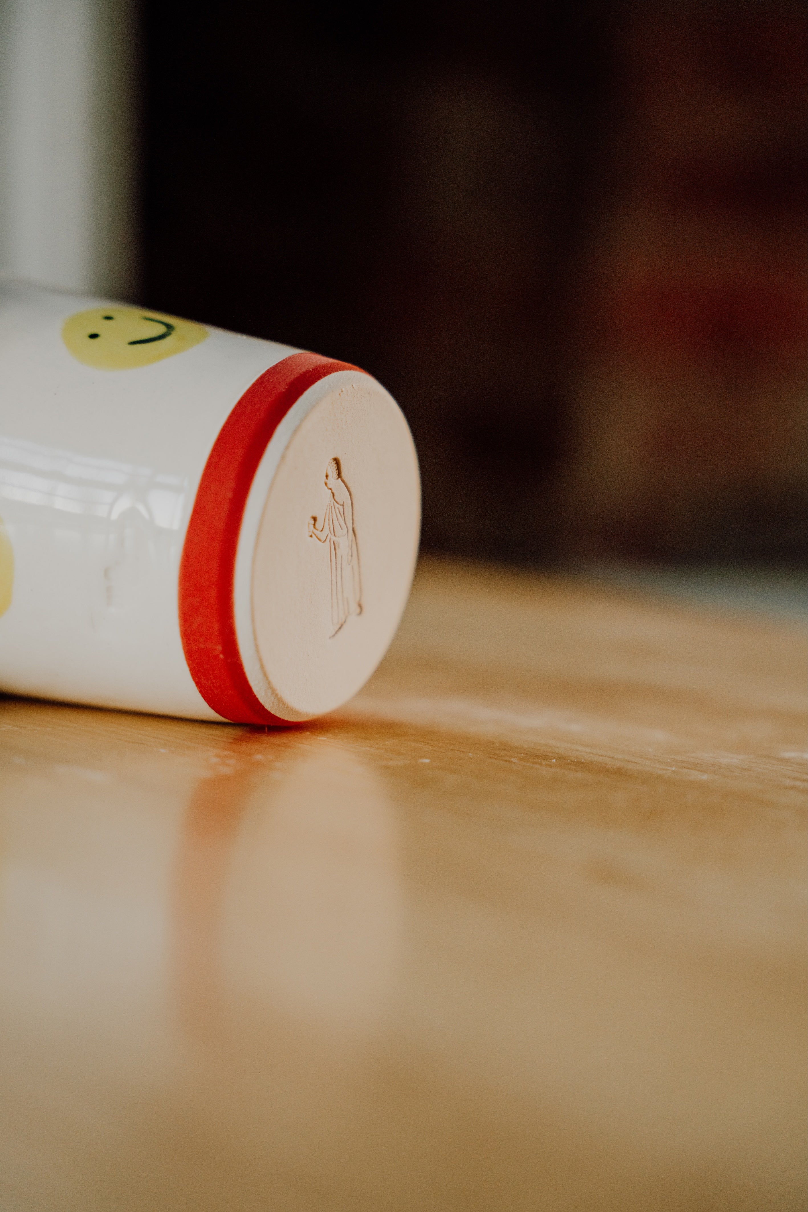 8OZ SMILEY COFFEE TUMBLER SET