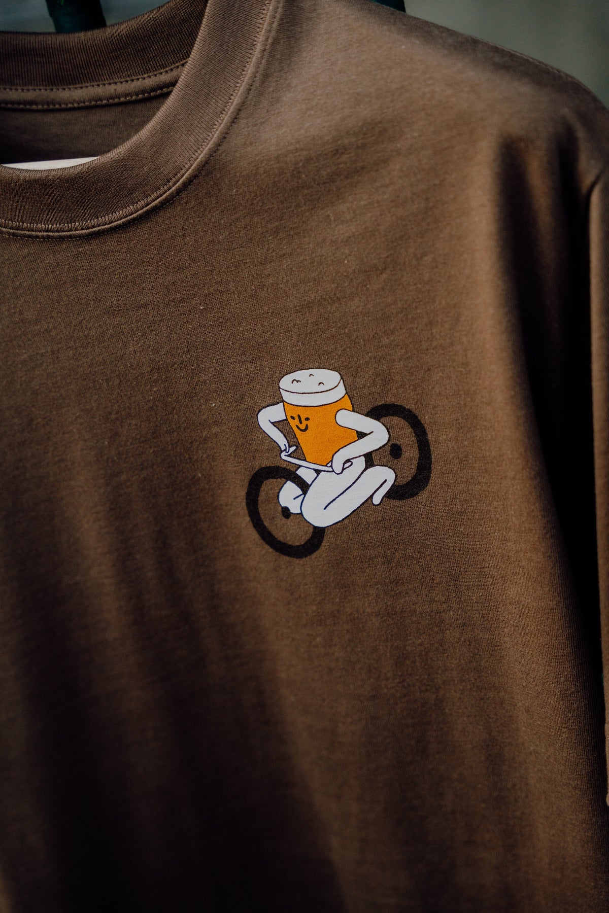 eternal cycle of pints tee, front chest print